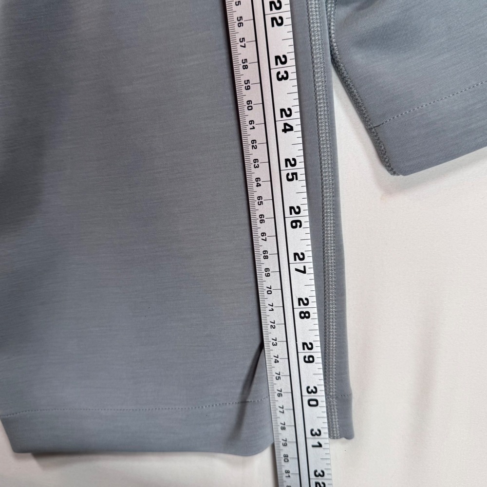 Lululemon Softstreme High-Rise Pant Full Length Chambray Grey 10 Comfy Travel - Picture 16 of 16